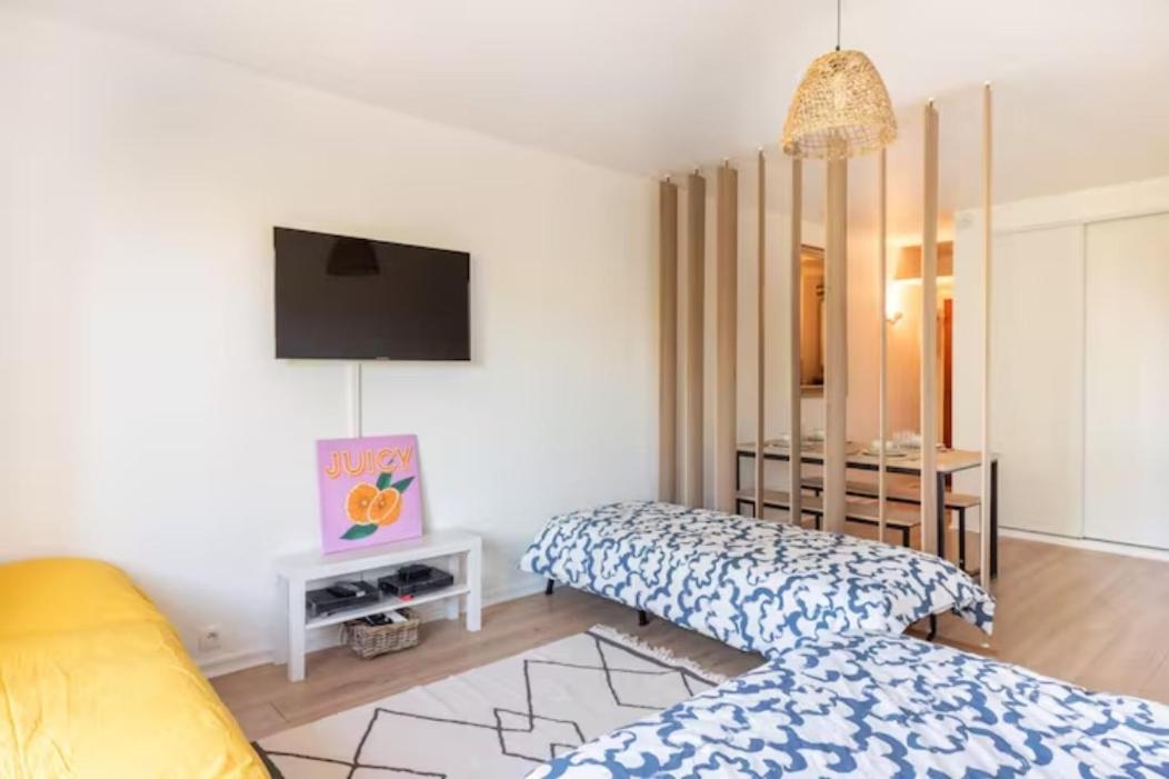 Grand Studio Pro Calme Proche Centre Commodites Talence Exterior foto